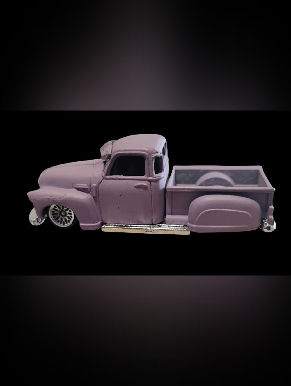 Hot Wheels La Troca 2000 Matte Purple Lowrider Pickup Truck Diecast - Picture 2 of 4